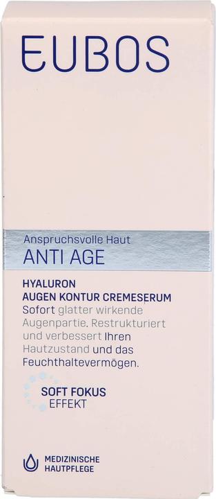 Produktbild Eubos Sensitive Hyaluron Augen Kontur CremeSerum, 15 ml CRE (15 ml)