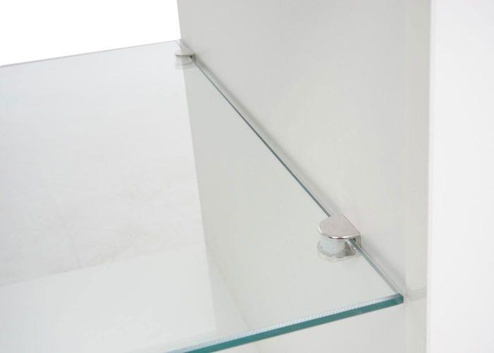 Produktbild Mendler TV-Rack HWC-L36, Holz 50x144x40cm Staufach, hochglanz weiss