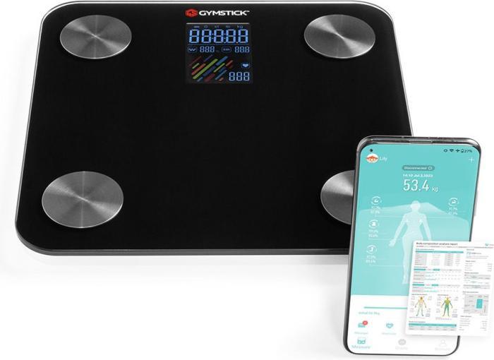 Gymstick Intelligente Körperwaage (180 kg)
