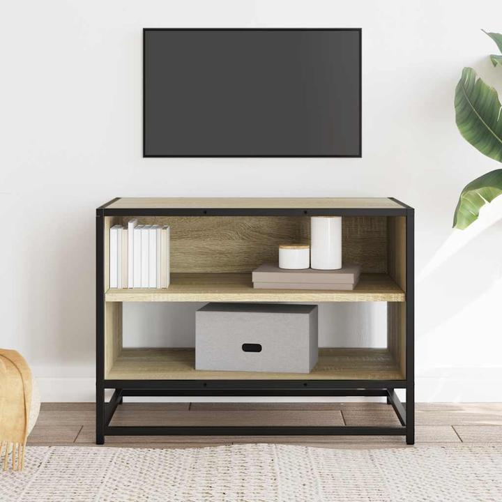 Actual product image VidaXL TV cabinet Lowboard TV cabinet TV table TV furniture Sonoma oak (61 x 40 x 46 cm)