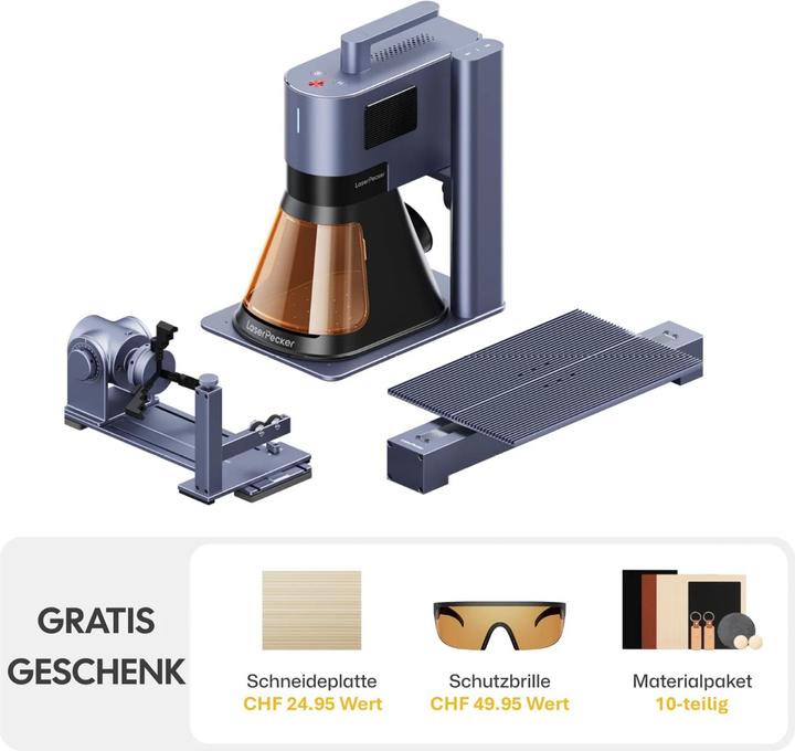 Actual product image LaserPecker LP5 Deluxe