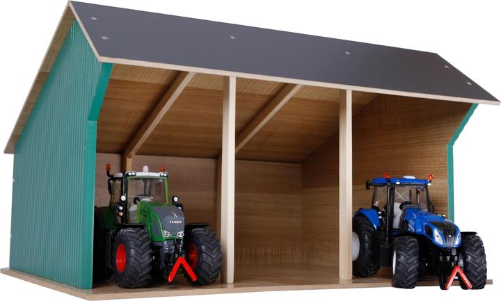 Image du produit Kids Globe Farming Hangar agricole pour tracteurs Large 1:33
