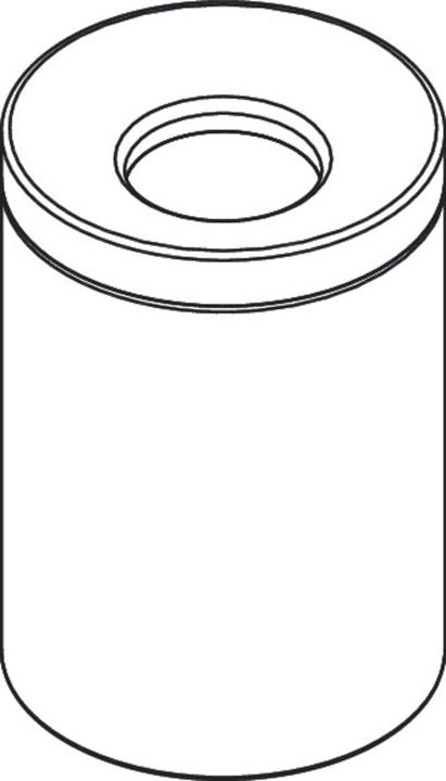 Actual product image Axor Universal Circular waste bin brushed bronze (5 l)
