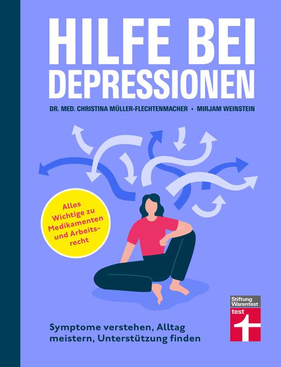 Produktbild Hilfe bei Depressionen (Deutsch, Alexander Bredereck, Mirjam Weinstein-Riechmann, Jana Christina Müller-Flechtenmacher, Dr. med. Jana Christina Müller-Flechtenmacher, 2023)