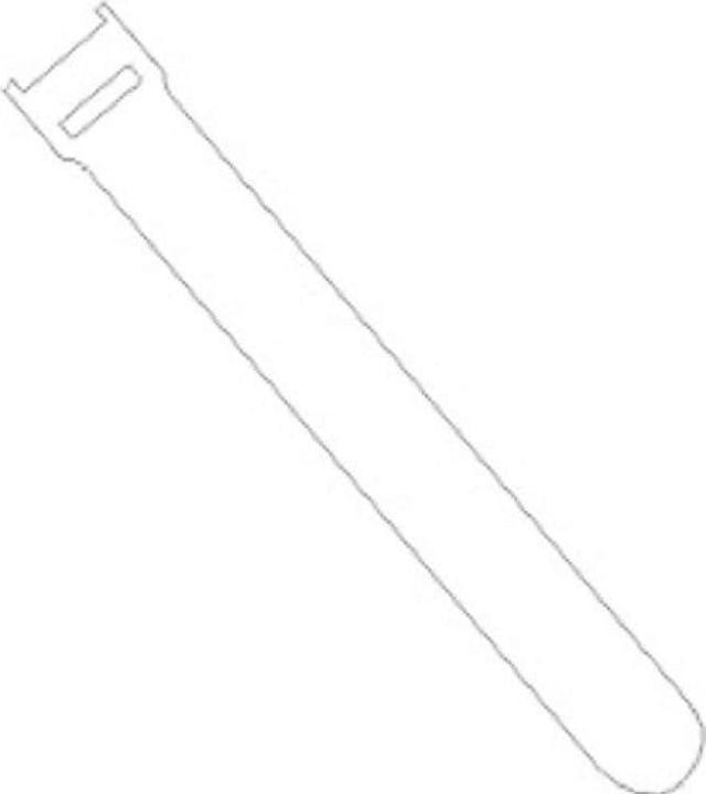 Produktbild Fastech ETK-3-3 Cabel Strap, weiss (Klettkabelbinder, 250 mm, 1 Stk.)