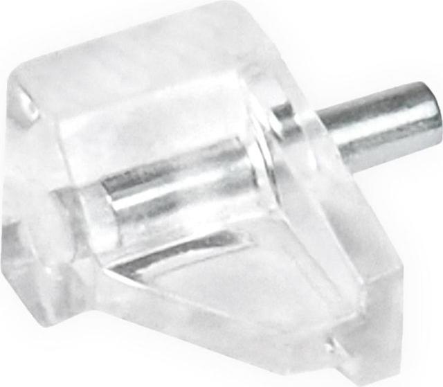 BestaPac Tablarträger mit Metallstift transparent 3mm