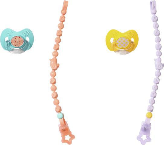 Actual product image Zapf Creation Baby born Magic Pacifier & Chain (1 x, from 3 yrs.)