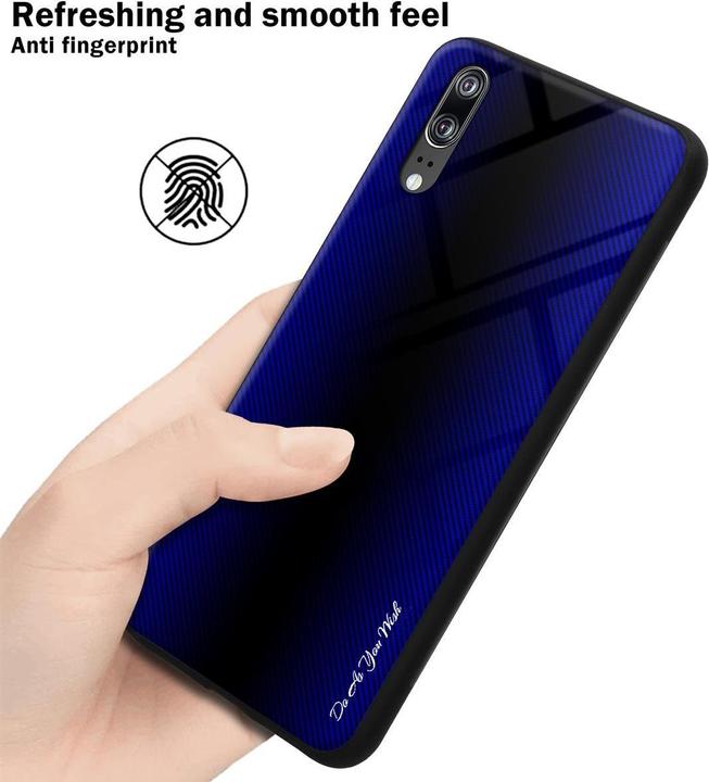 Image du produit Cadorabo TPU Couverture en verre rayé (Cubot P20)