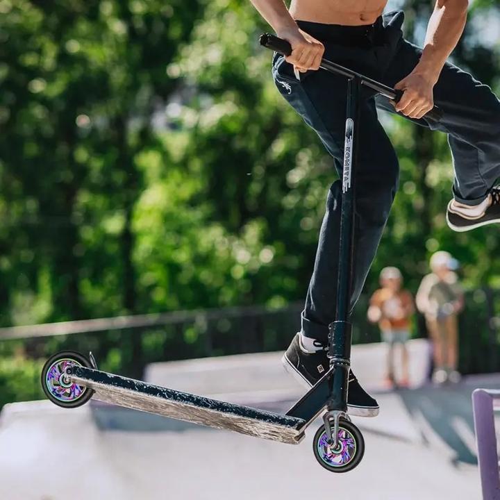 Actual product image Graw Jump Ramps 2 Performance Scooter Wheels 100mm, Metallic Colourful