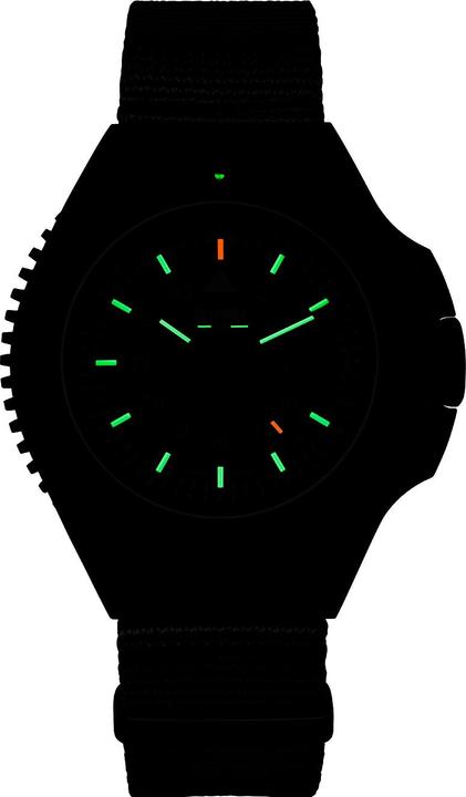 Actual product image Traser P69 Black Stealth (Diving watch, 46 mm)