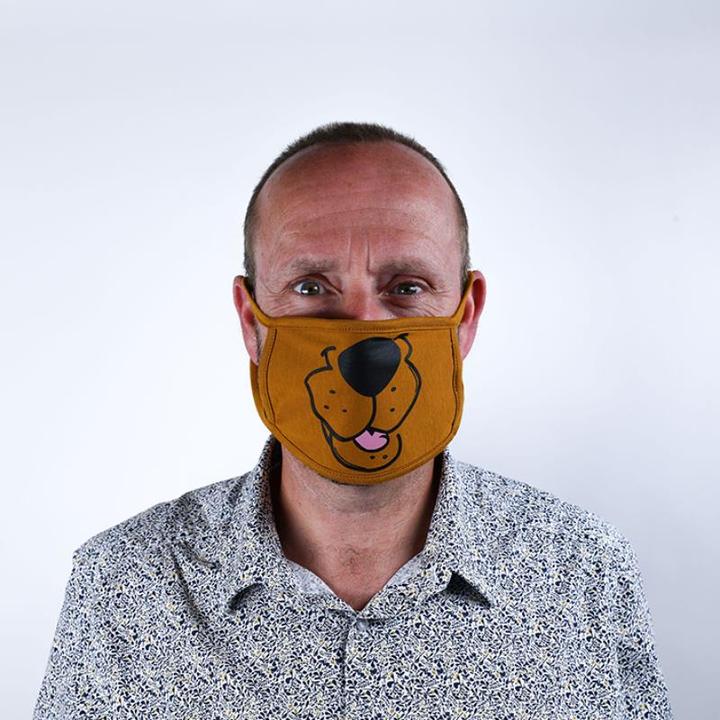Produktbild NoName Lizenzierte Scooby Doo (Mund) Gesichtsschutzmaske 2 Stk (2 x)