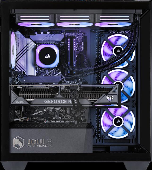 Produktbild Joule Performance High End Gaming PC RTX5070TI R7X3D 32GB 3TB L1134856 (AMD Ryzen 7 9800X3D, 32 GB, 375 GB, GeForce RTX 5070 Ti)