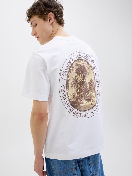 Produktbild Jack & Jones Gedruckt Rundhalsausschnitt T-shirt T-shirt (L)