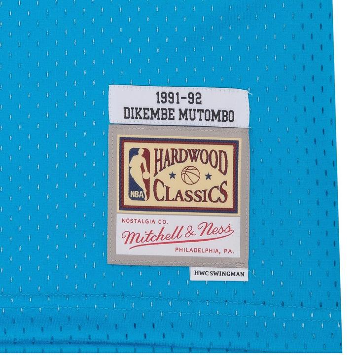 Produktbild Mitchell & Ness Swingman Jersey Denver Nuggets TROPICAL Dikembe Mutombo - XL (XL)