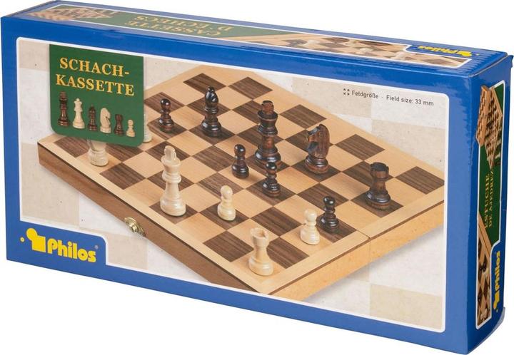 Actual product image Philos Chess Cassette