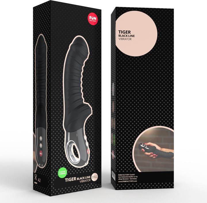 Actual product image Fun Factory Tiger G5 Black Line