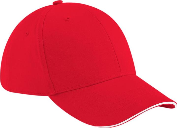 Beechfield Athleisure Baseball Kappe Baumwolle (One Size)