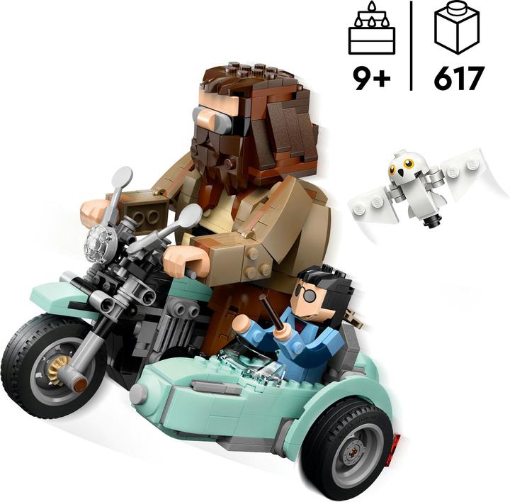 Produktbild LEGO Hagrids und Harrys Motorradtour (76443, LEGO Harry Potter)