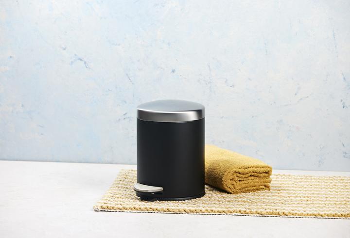Image du produit H. P. Schou DAY - Pedal Bin Black - 5L (756242) (5 l)