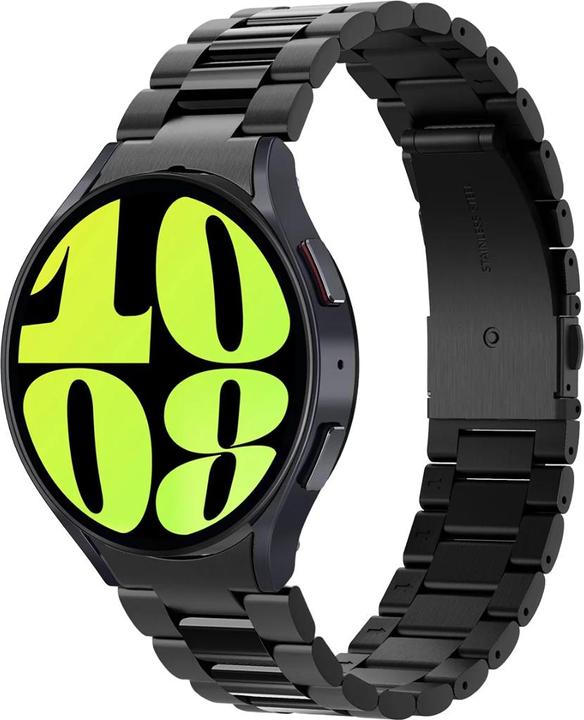Actual product image Spigen Pasek Modern Fit Band na Samsung Galaxy Watch 6 (44 mm) - czarny (Stainless steel)