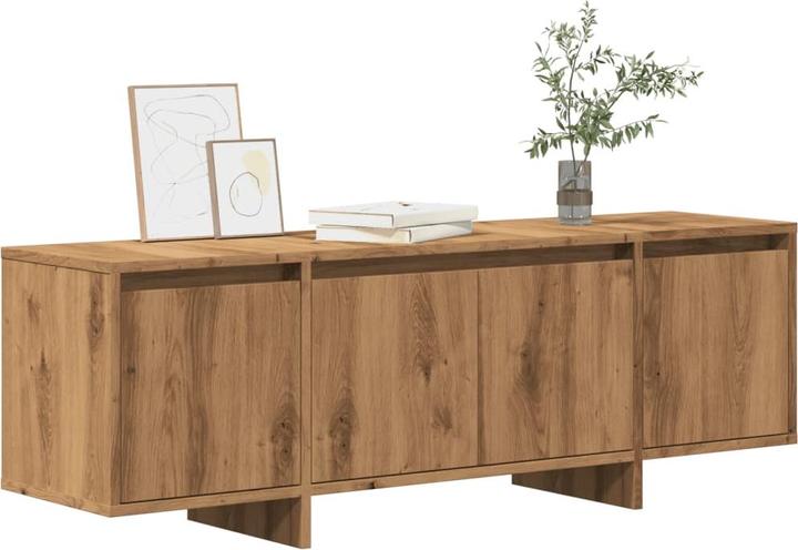 Image du produit VidaXL TV Schrank Lowboard Fernsehschrank Fernsehtisch TV Möbel Artisan-Eiche (120 x 30 x 40.5 cm)