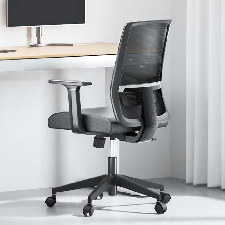 Produktbild Wiltec Ergonomischer Bürostuhl Lendenwirbelstütze 120kg Schreibtischstuhl