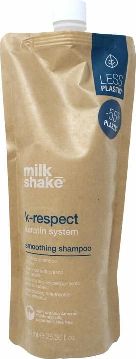 Actual product image Milk_Shake Shampoo K-Respect Keratin System Smoothing, 750ml (750 ml, Liquid shampoo)