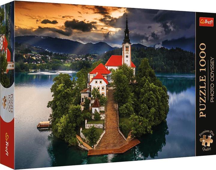 Produktbild Trefl Puzzle Premium Plus 1000 - Bleder See, Slowenien (1000 Teile)
