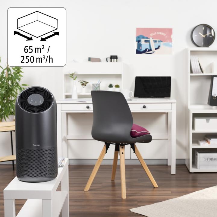 Actual product image Hama Air purifier Smart 3-fold filter (65 m²)