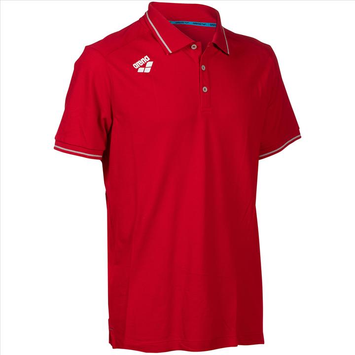 Arena Team Poloshirt Solid Cotton