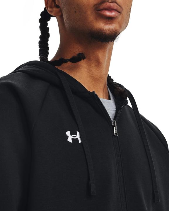 Actual product image Under Armour Rival Fleece Full Zip Hooded Jacket Mens (S)