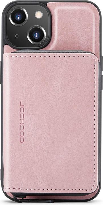 Image du produit Cover-Discount iPhone 14 Plus - Étui avec carte de crédit rose (Apple iPhone 14 Plus)
