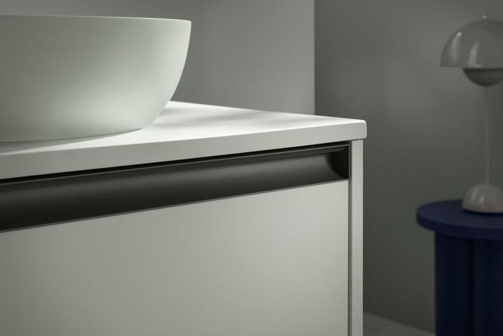 Actual product image Duravit Sivida countertop washbasin, round, 300x300mm, without tap hole, without overflow (300 mm, 300 mm)