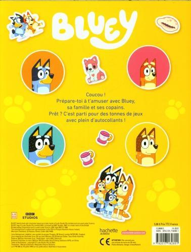 Image du produit Coucou Bluey! : cahier d'activités avec des autocollants (Français, Collectif, 2023)