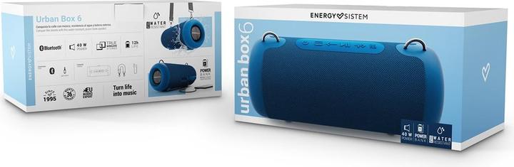 Actual product image Energy Sistem Urban Box 6 Navy (12 h, Electrical connection)