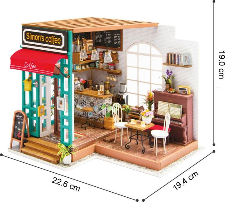 Actual product image Rolife Simon's coffee