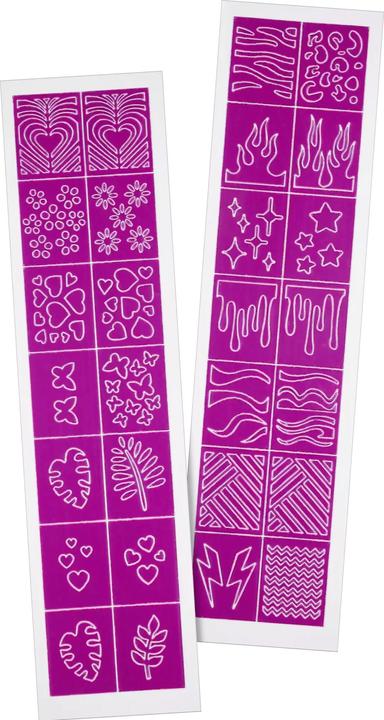 Produktbild essence Nagellack Nail Art Stencils (Nagellacktrockner, Pink)