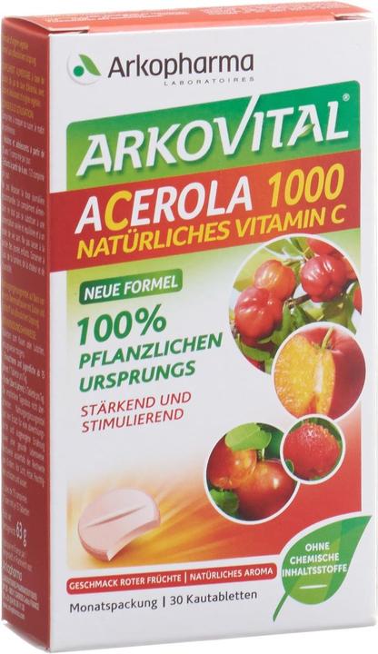 Arkopharma Acerola Tablette (30 Stück, Tabletten, 96 g)