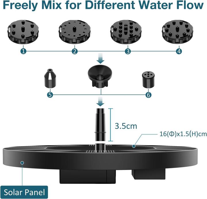 Produktbild LS Solar Springbrunnen Deluxe
