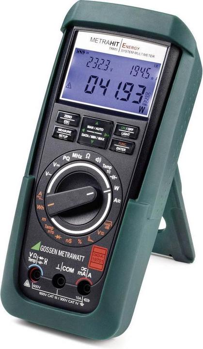 Image du produit Gossen Multimètre manuel numérique Metraw (CAT IV 300V, CAT III 600V)