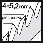 Actual product image Bosch Professional Zubehör PRO Hardwood fast T144DF jigsaw blade, 100 mm, 25 pcs.