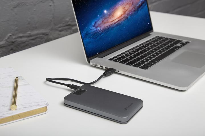 Actual product image Verbatim Fingerprint Secure 1TB USB 3.2 Gen 1 USB-C (1 TB)