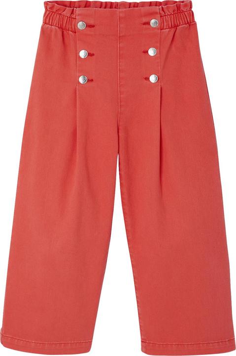 Produktbild Vertbaudet Weite Mädchen Hose mit Zierknöpfen (158)