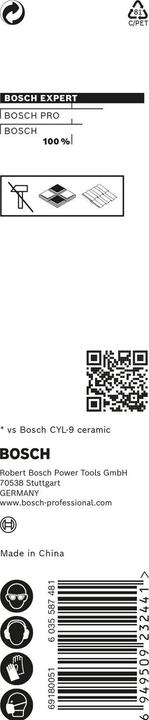 Actual product image Bosch Professional Zubehör EXPERT HEX-9 HardCeramic drill bit, 8 x 90 mm (8 millimetres)