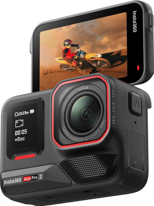 Productafbeelding Insta360 Ace Pro 2 standaard batterijbundel (30p, WiFi, Bluetooth)