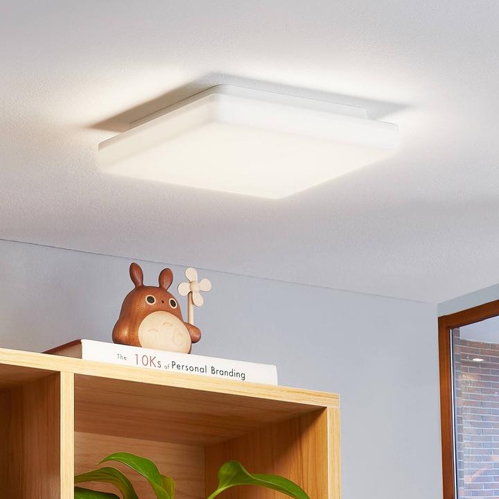 Produktbild Prios Artin LED-Deckenlampe, eckig, 22 cm (2200 lm)