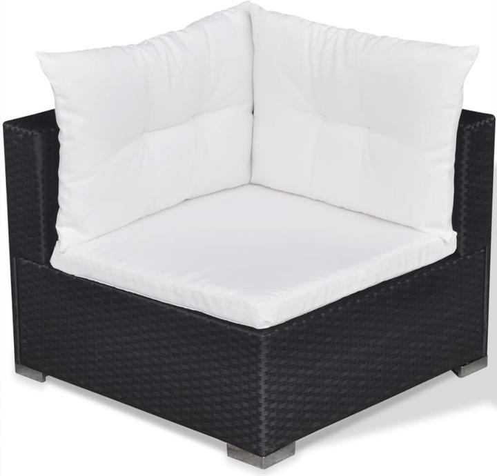 Produktbild VidaXL 5-tlg. Garten-Lounge-Set mit Kissen Poly Rattan