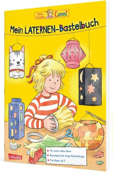 Produktbild Conni Gelbe Reihe (Beschäftigungsbuch): Mein Laternen-Bastelbuch (Deutsch, Ulrich Velte, Hanna Sörensen, 2023)