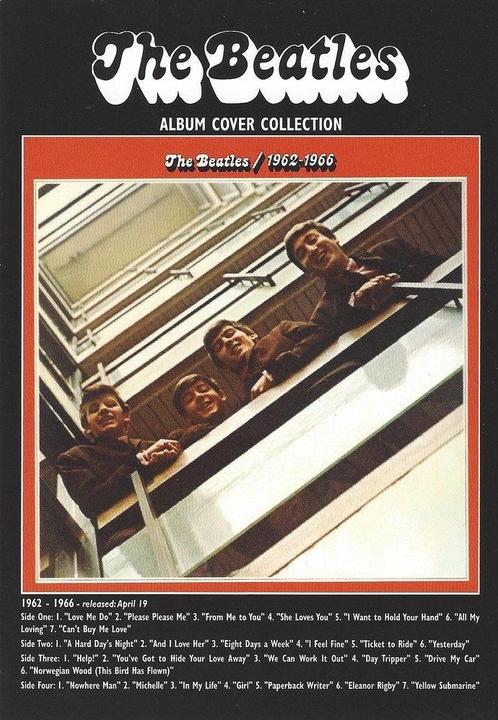 Produktbild The Beatles 19621966 Album Postkarte (1 Stk.)