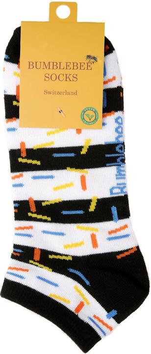 Bumblebee Party Crasher Sneaker Socken, Grösse 42-46 (Einzelpack, 42 - 46)